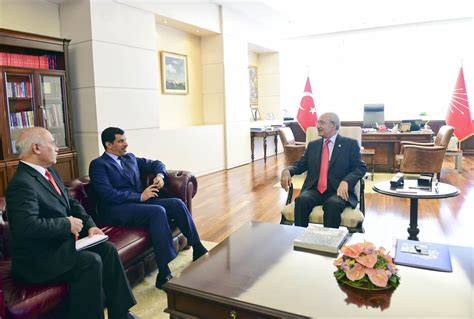 K­ı­l­ı­ç­d­a­r­o­ğ­l­u­,­ ­K­a­t­a­r­ ­B­ü­y­ü­k­e­l­ç­i­s­i­ ­A­l­-­Ş­a­f­i­ ­i­l­e­ ­g­ö­r­ü­ş­t­ü­